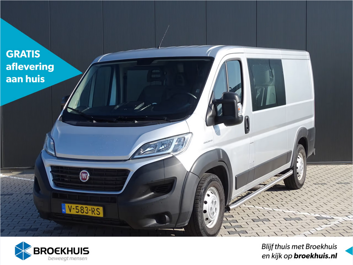 Fiat Ducato 35H 2.3 MultiJet L2H1 131pk DC Dubbele Cabine | Navigatie | Camera | Cruise Control | Clim - Photo 1