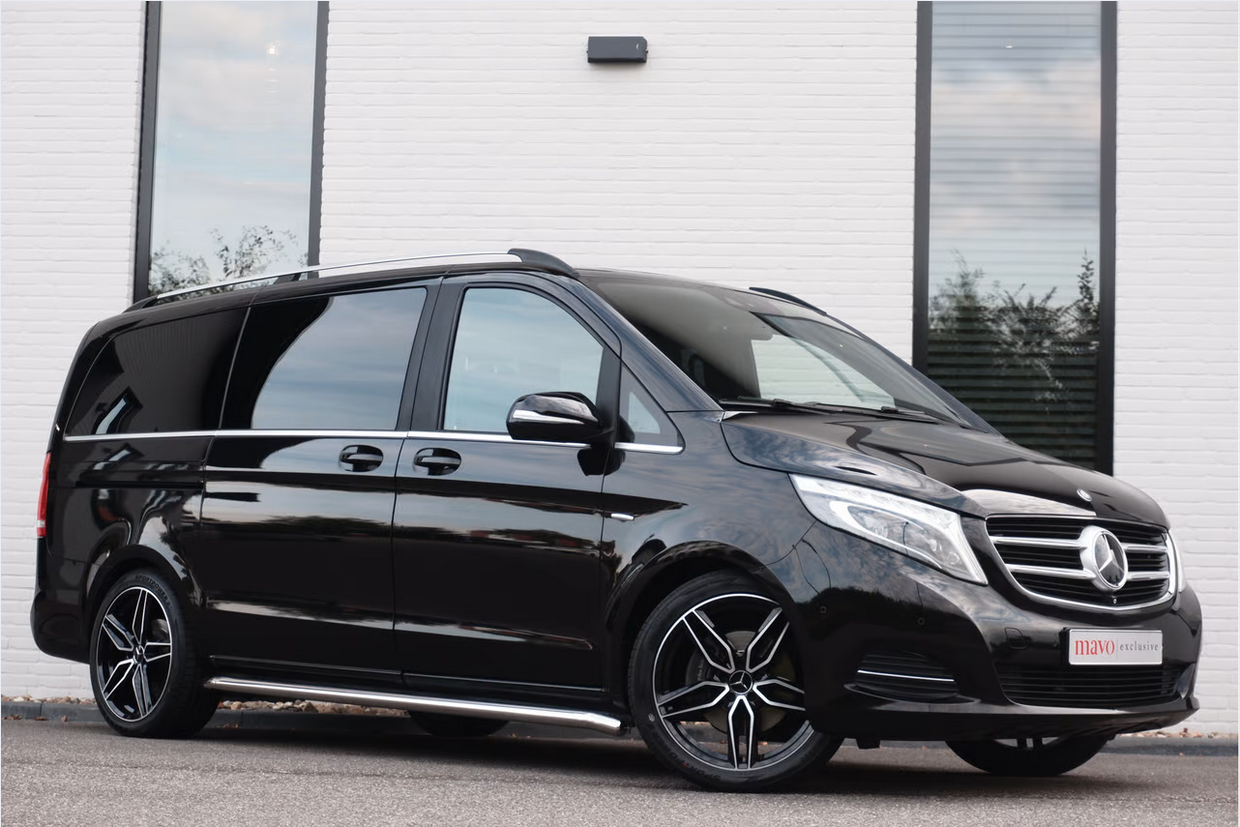 Mercedes-Benz V-klasse 250d Aut / Lang / DC / BTW VRIJ/MARGE / 2x Elec Schuifdeur / Leer / Vol Opties / NIEUWSAAT - Photo 1